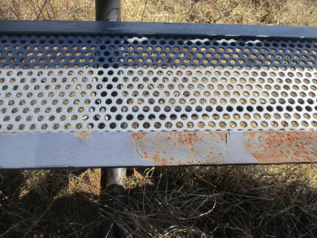 "FURMAN" and "PALADINS" Custom Iron Outdoor Benches - 10