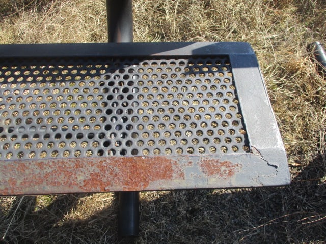 "FURMAN" and "PALADINS" Custom Iron Outdoor Benches - 14