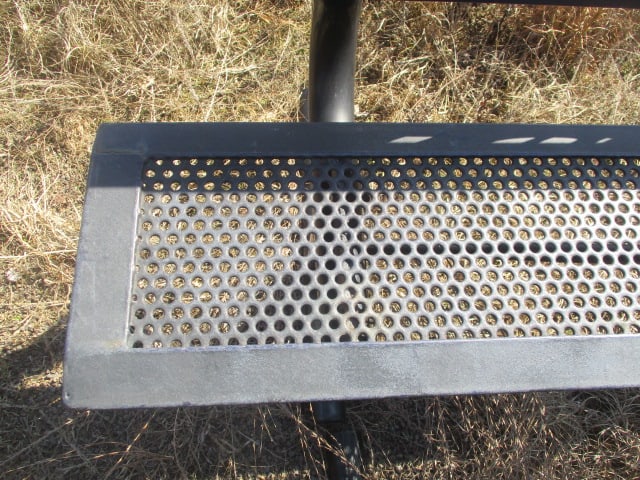 "FURMAN" and "PALADINS" Custom Iron Outdoor Benches - 13