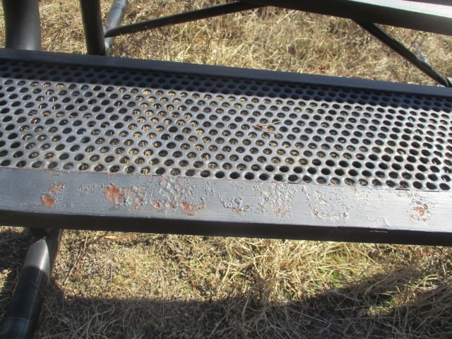 "FURMAN" and "PALADINS" Custom Iron Outdoor Benches - 8