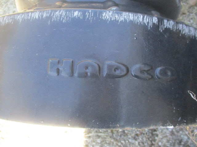 Hadco Black Cast Aluminum Pole Lamp with LED Light - 2