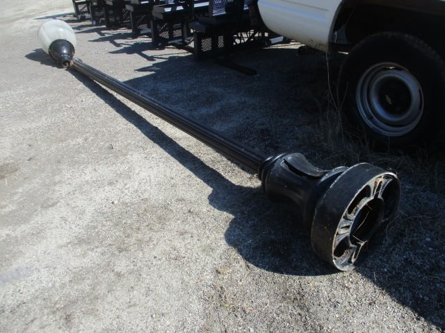 Hadco Black Cast Aluminum Pole Lamp with LED Light: Pole 148" tall, Lens assembly 40"h, uses LED screw-in bulb, some scuffs to finish, see pictures and preview, Local Pickup Only