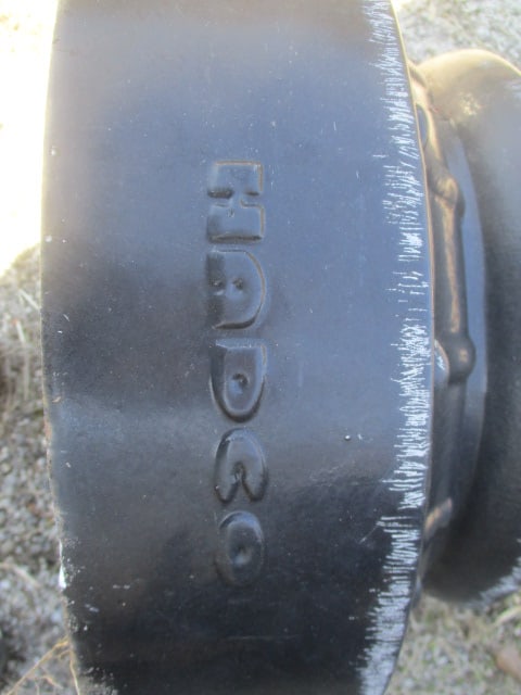 Hadco Black Cast Aluminum Pole Lamp with LED Light - 2