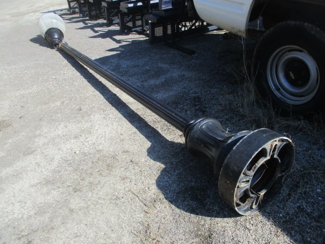 Hadco Black Cast Aluminum Pole Lamp with LED Light: Pole 148" tall, Lens assembly 40"h, uses LED screw-in bulb, some scuffs to finish, see pictures and preview, Local Pickup Only