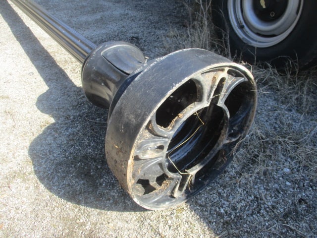 Hadco Black Cast Aluminum Pole Lamp with LED Light - 3