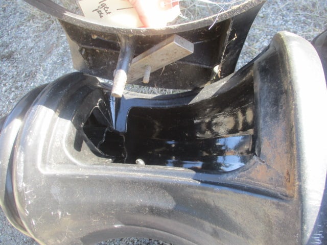 Hadco Black Cast Aluminum Pole Lamp with LED Light - 4