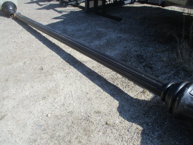 Hadco Black Cast Aluminum Pole Lamp with LED Light - 5