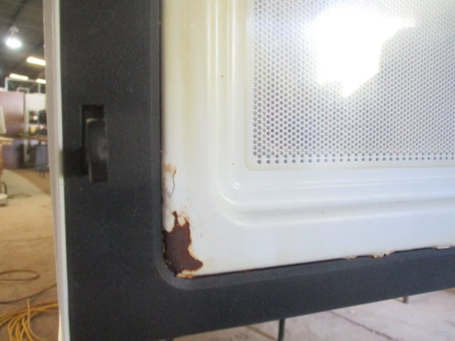 White GE Sensor Microwave - 7