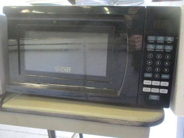Black Commercial Chef 1100 Watt Microwave (1 of 7)