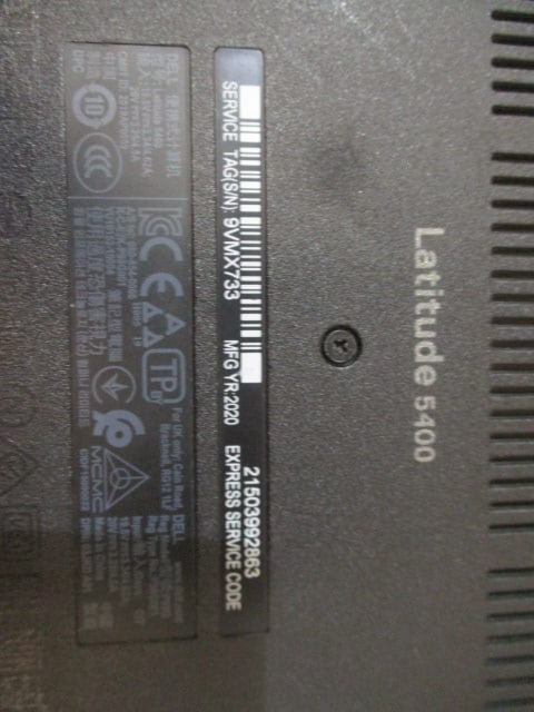 Dell Latitude 5400 Laptop with Power Cord - 4