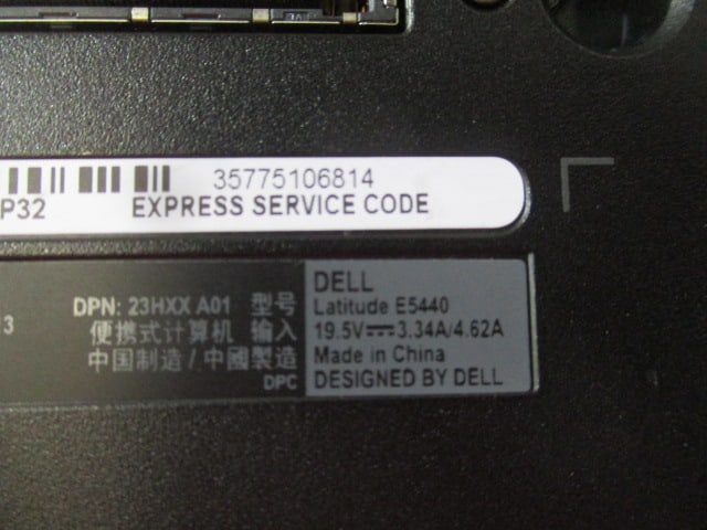 Dell Latitude E5440 Laptop with Power Cord - 5