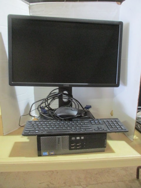 Dell Optiplex 7020 CPU, 23" Monitor, Keyboard, Mouse and Power Cords (1 of 9)