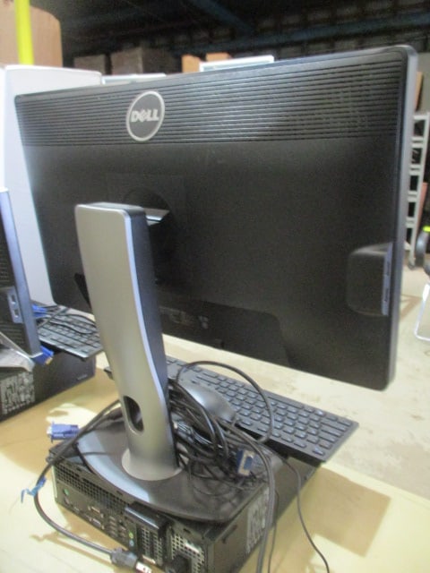 Dell Optiplex 7020 CPU, 23" Monitor, Keyboard, Mouse and Power Cords - 4