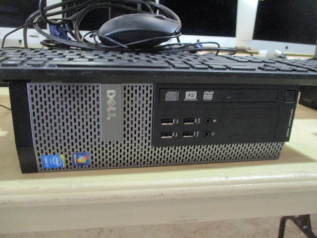 Dell Optiplex 7020 CPU, 23" Monitor, Keyboard, Mouse and Power Cords - 6