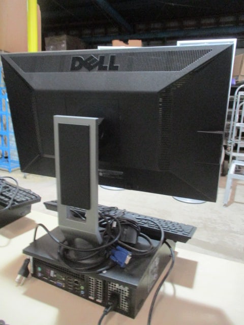 Dell Optiplex 7020 CPU, 21" Monitor, Keyboard, Mouse and Power Cords - 4