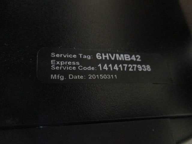 Dell Optiplex 7020 CPU, 21" Monitor, Keyboard, Mouse and Power Cords - 8