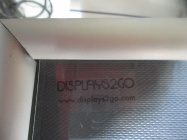 Display2Go Aluminum Event Message Stand - 5
