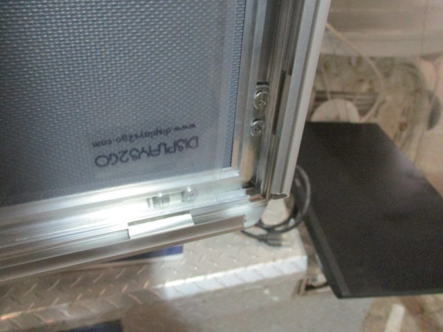 Display2Go Aluminum Event Message Stand - 7