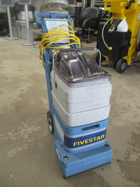 Fivestar Edic Upholstery/Carpet Cleaner: Model 401TR, Serial #IPC8759423, DOM 03/2012, powers on, Local Pickup Only 