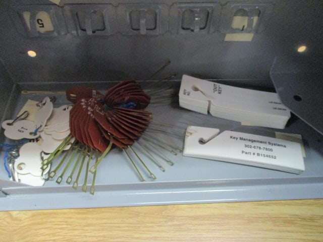 Metal Locking Key Box - 6