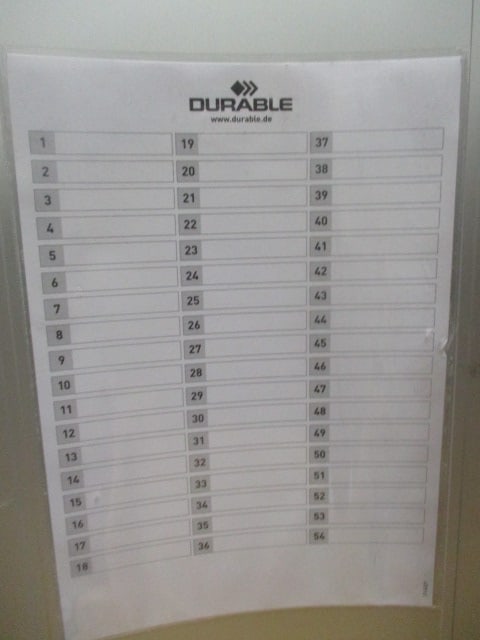 Combination Lock Metal Key Box - 6