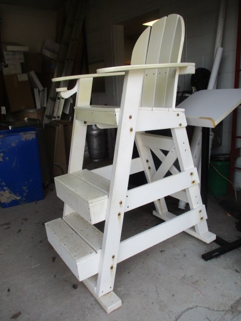 Tailwind Furniture White Life Guard Chair - 2