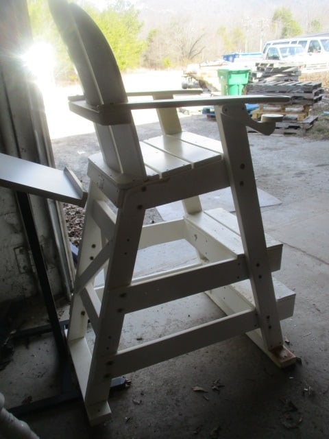 Tailwind Furniture White Life Guard Chair - 3