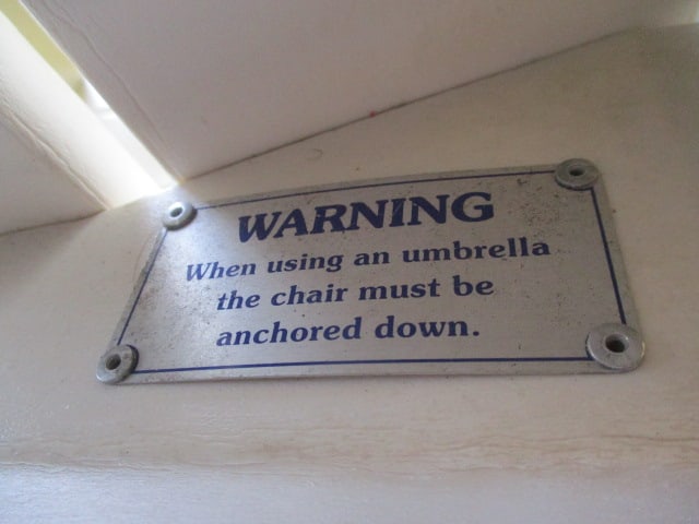 Tailwind Furniture White Life Guard Chair - 7