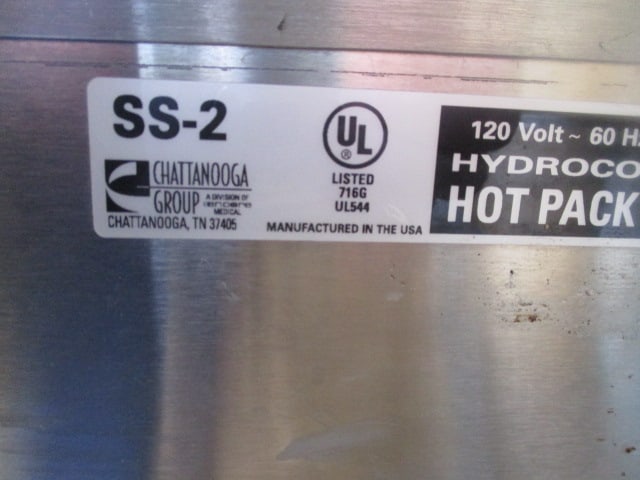 Portable Chattanooga Group Hydrocollator Hot Pack Heater Towel Warmer - 5