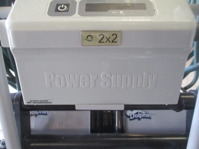 Dolphin C6 Plus Pool Cleaner on Dolly with Hose - 10