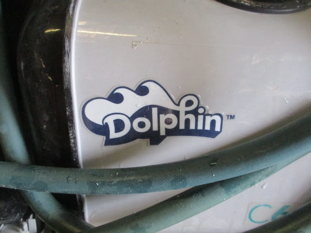 Dolphin C6 Plus Pool Cleaner on Dolly with Hose - 3