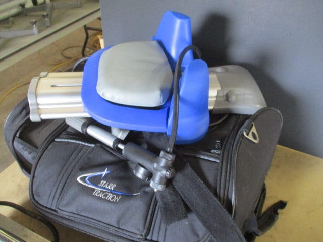Starr Pneumatic Cervical Traction Unit in Carry Case: Local Pickup Only 
