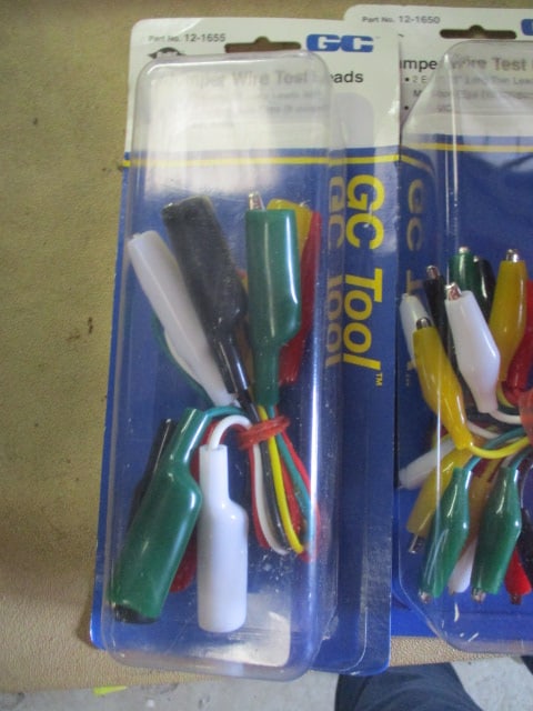 Grouping of Jumper Wire Test Leads - 2