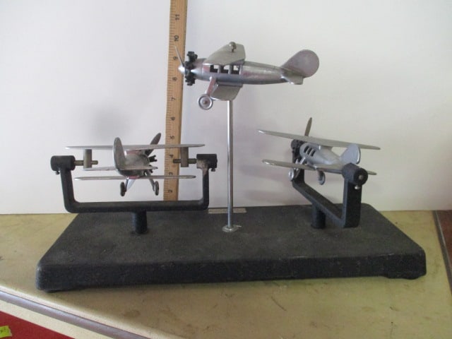 Chicago Apparatus Co. Longitudinal/Vertical/Lateral 3-Axis Aircraft Stability/Motion - 11