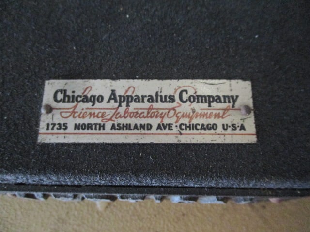 Chicago Apparatus Co. Longitudinal/Vertical/Lateral 3-Axis Aircraft Stability/Motion - 2