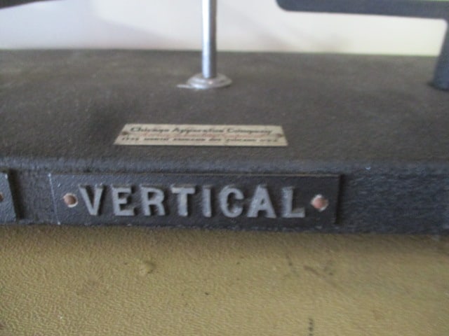 Chicago Apparatus Co. Longitudinal/Vertical/Lateral 3-Axis Aircraft Stability/Motion - 5