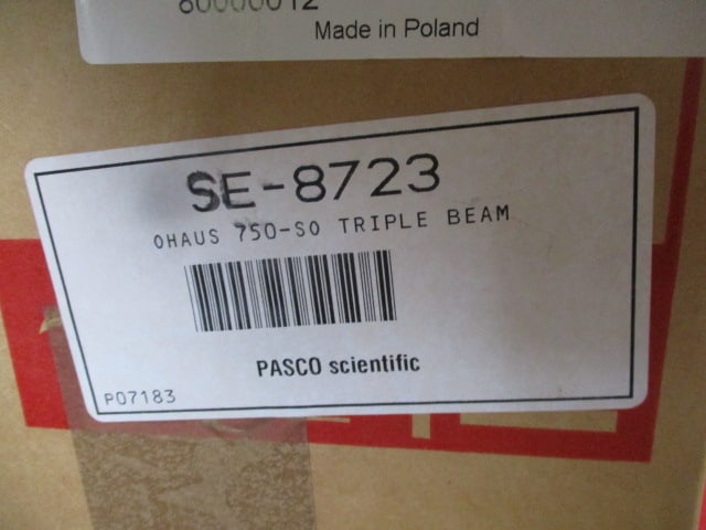 New in Box Ohaus Triple Beam 700 Series Scale - 2