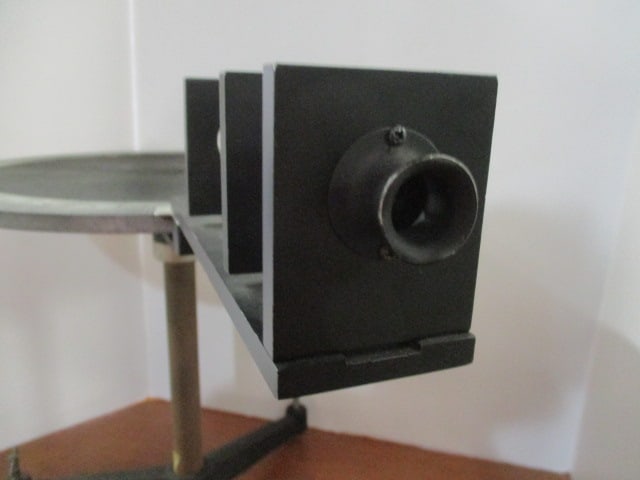 CENCO Optical Spectrometer Laboratory Rotation Table with Lenses - 5