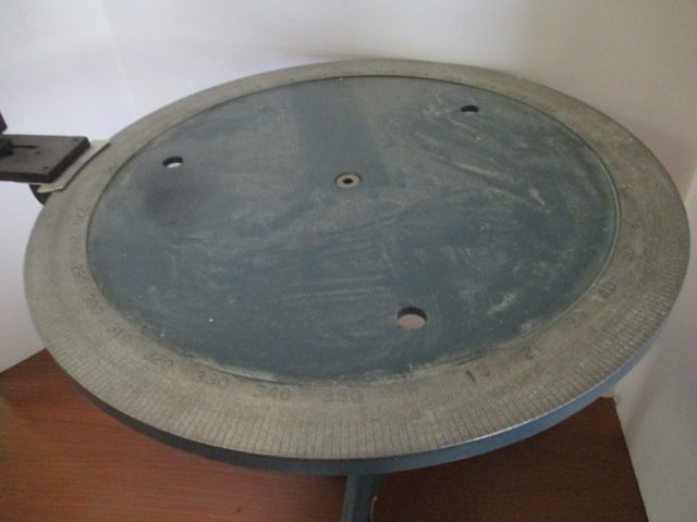 CENCO Optical Spectrometer Laboratory Rotation Table with Lenses - 2