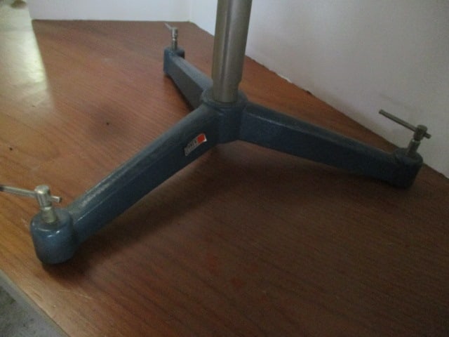 CENCO Optical Spectrometer Laboratory Rotation Table with Lenses - 9