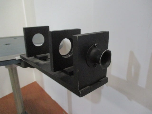 CENCO Optical Spectrometer Laboratory Rotation Table with Lenses - 4