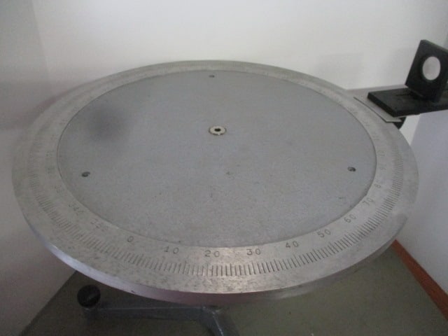 CENCO Optical Spectrometer Laboratory Rotation Table with Lenses - 2