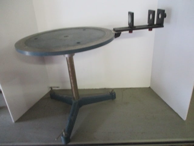 CENCO Optical Spectrometer Laboratory Rotation Table with Lenses: .