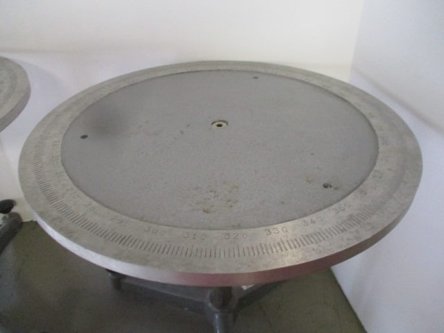 Two CENCO Optical Spectrometer Laboratory Rotation Tables - 10