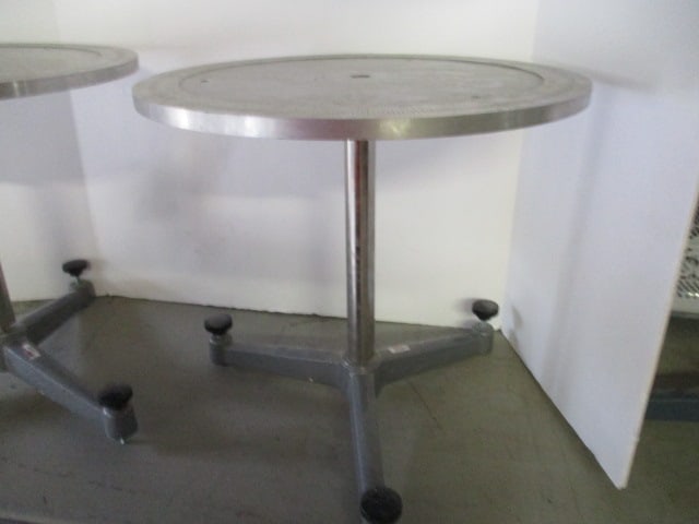 Two CENCO Optical Spectrometer Laboratory Rotation Tables - 9