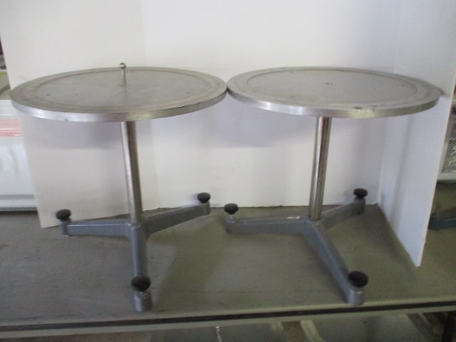 Two CENCO Optical Spectrometer Laboratory Rotation Tables: .