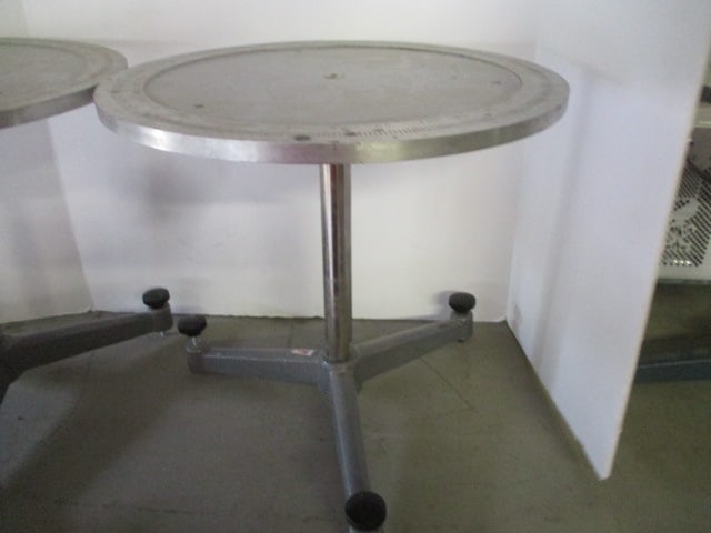 Two CENCO Optical Spectrometer Laboratory Rotation Tables - 7