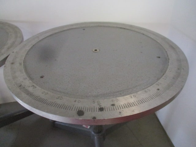 Two CENCO Optical Spectrometer Laboratory Rotation Tables - 8