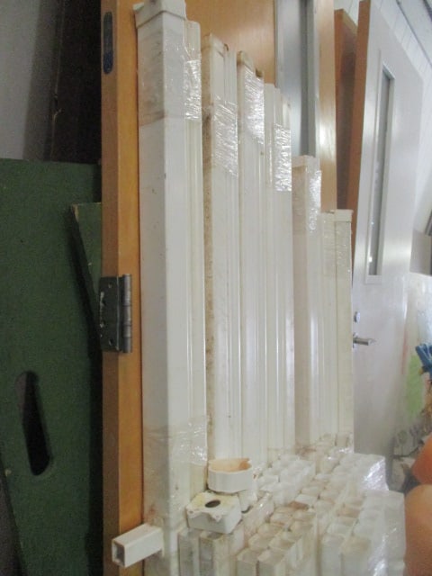 White PVC Pickets and Hand/Bottom Rails - 5