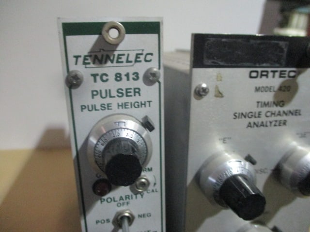 Ortec 428 Detector Bias Supply, 575A Amplifier and 850 Quad Scale - 11